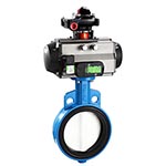 氣動(dòng)襯膠蝶閥